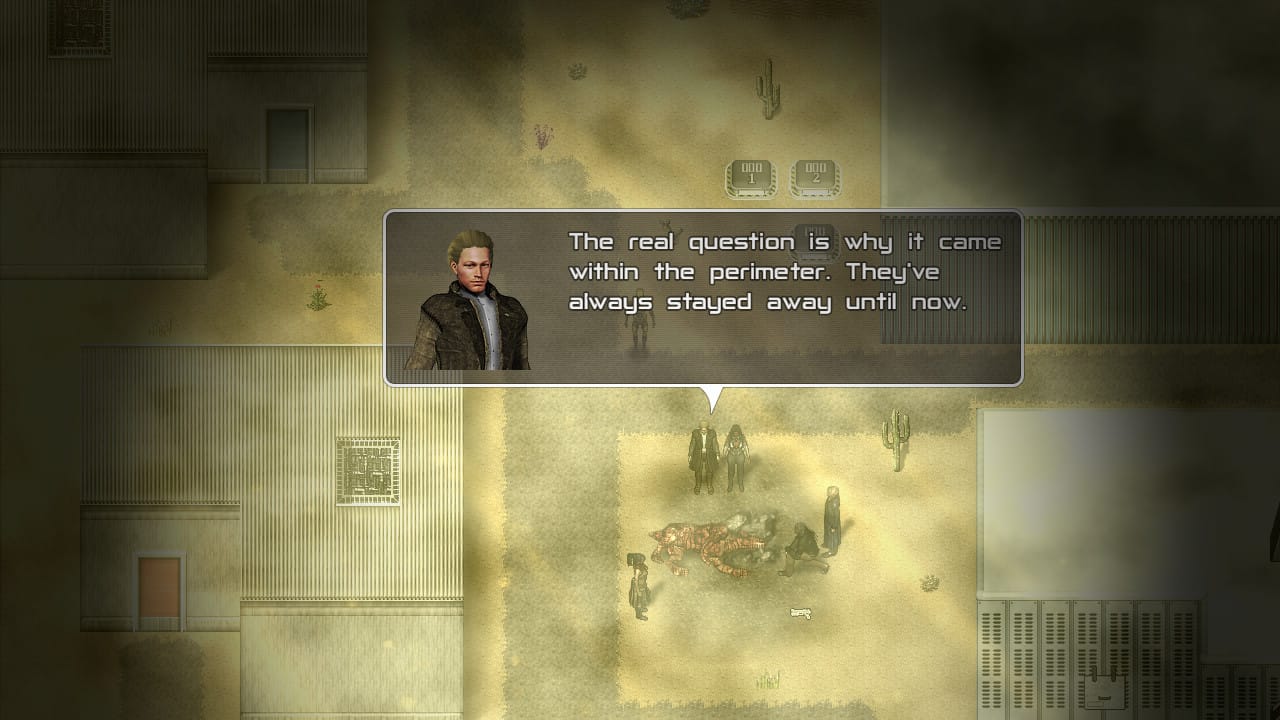In-game screenshot of Sentience: The Android's Tale