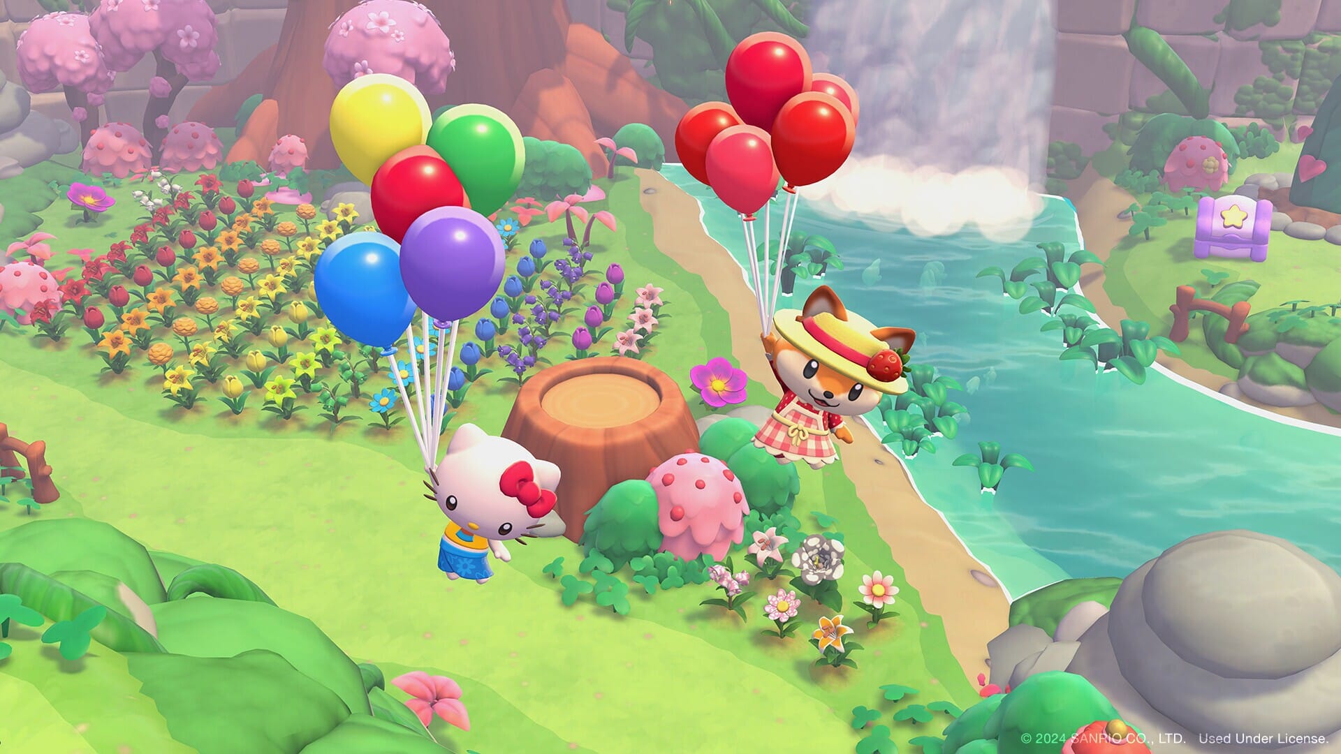 In-game screenshot of Hello Kitty Island Adventure