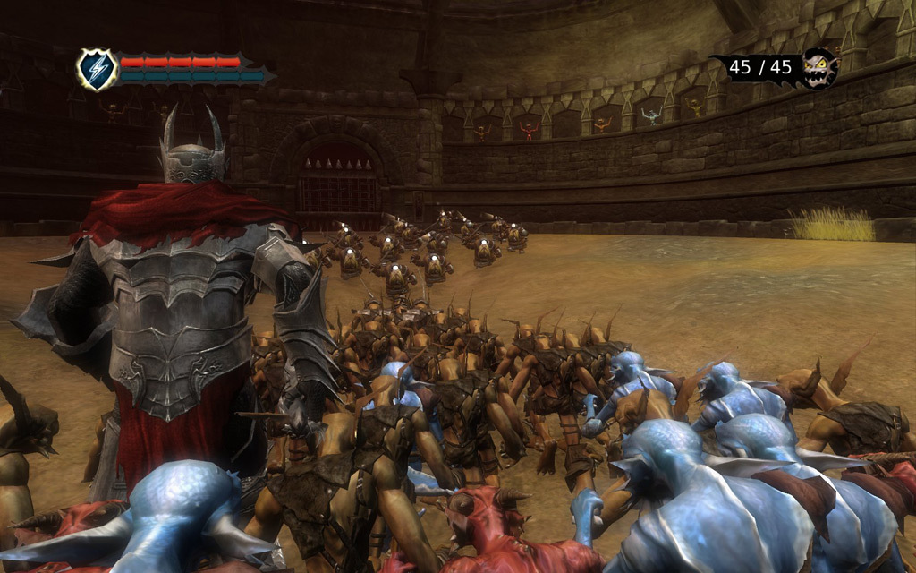 In-game screenshot of Overlord