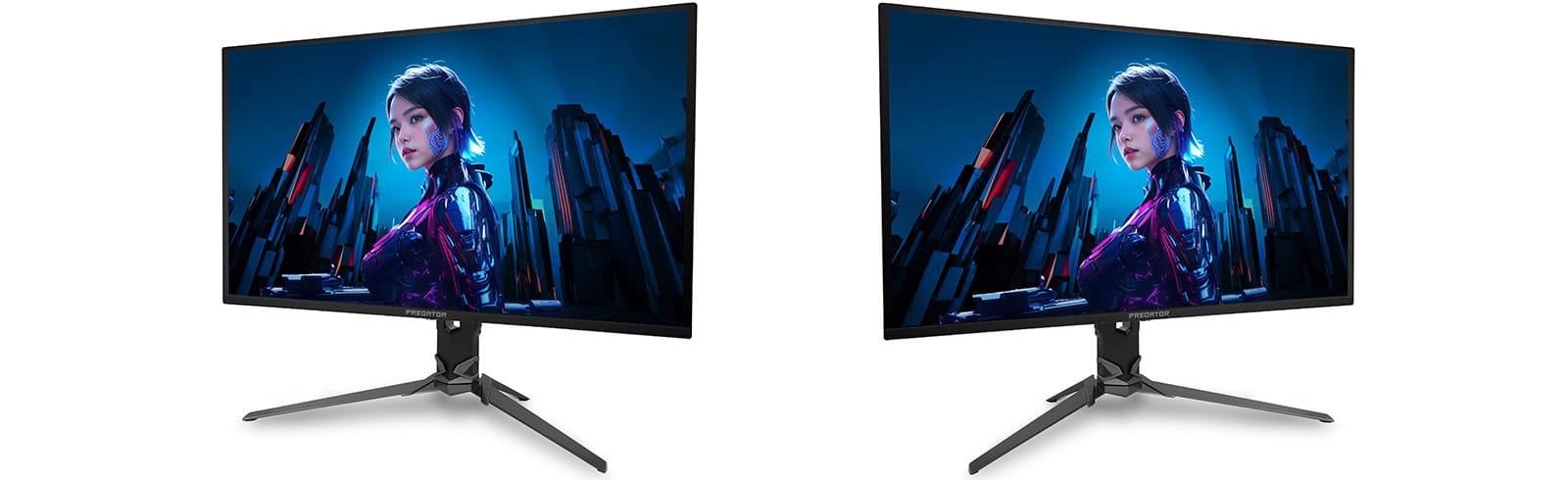 High resolution product overview of Acer Predator gaming monitor