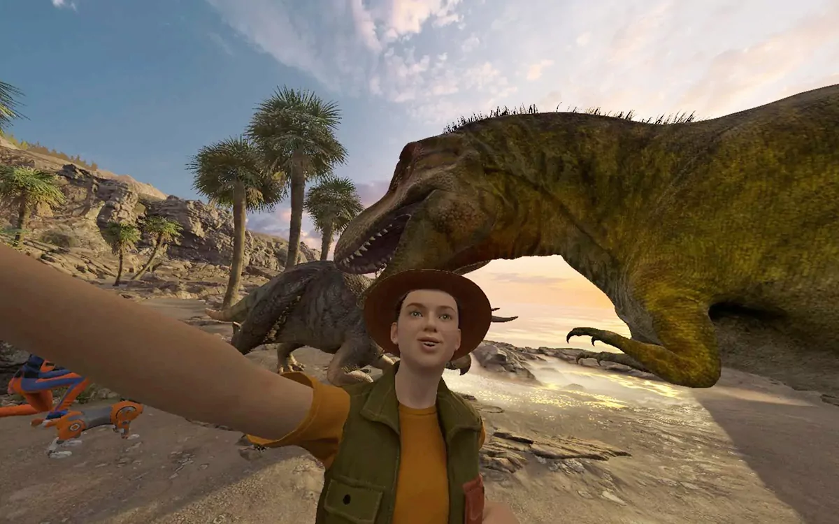 High resolution product overview of Age of Dinosaurs VR