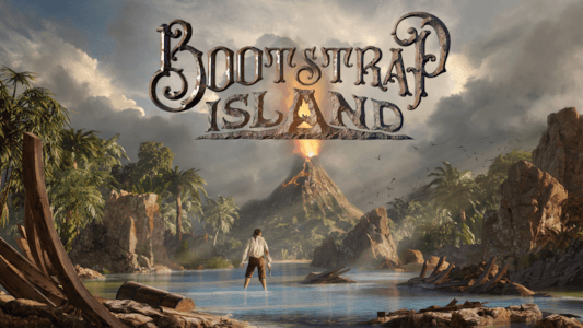 Hands-on close-up showing features of Bootstrap Island VR review