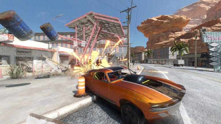 High resolution product overview of FlatOut 4 Total Insanity