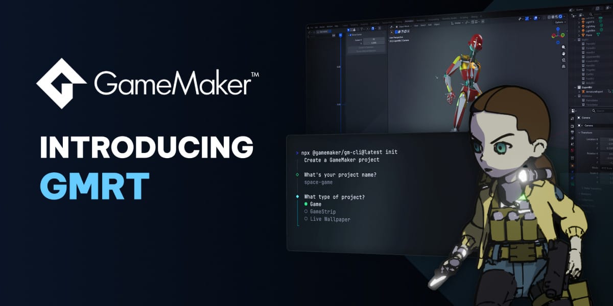 High resolution product overview of GameMaker Android game development
