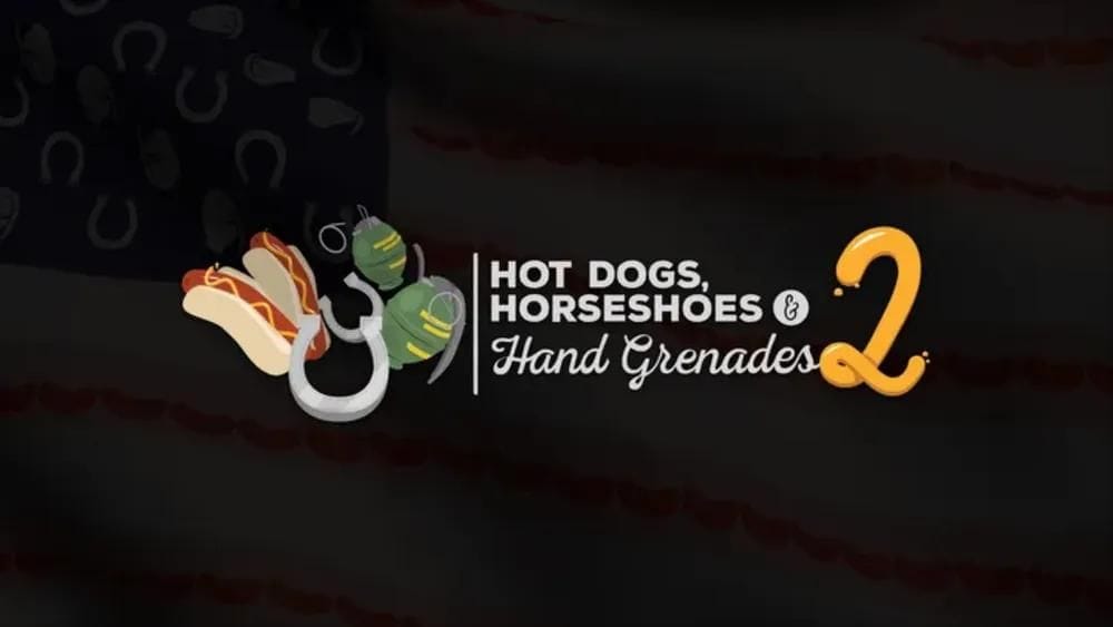 High resolution product overview of Hot Dogs Horseshoes Hand