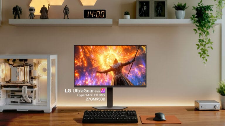 High resolution product overview of LG UltraGear evo GM9