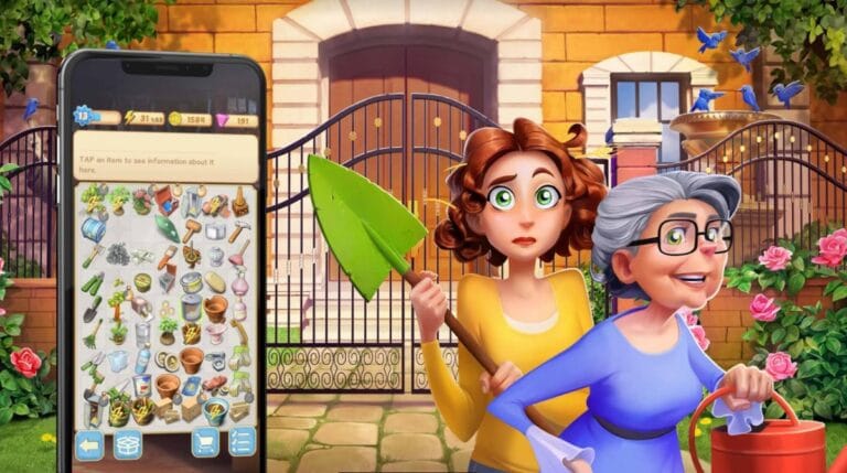 High resolution product overview of Merge Mansion Android update