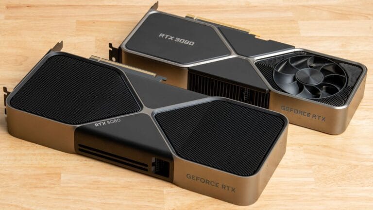 High resolution product overview of RTX 5090 RTX 5060