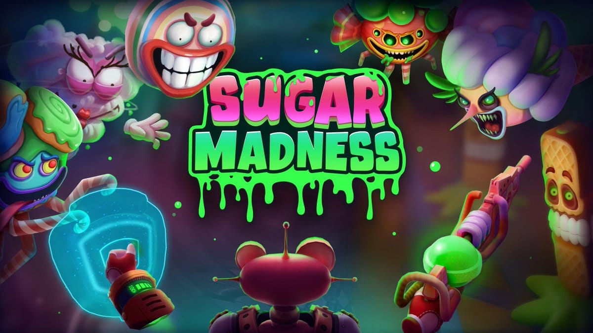 High resolution product overview of Sugar Madness Quest VR