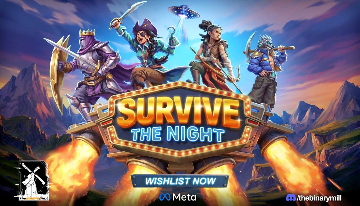 High resolution product overview of Survive The Night VR