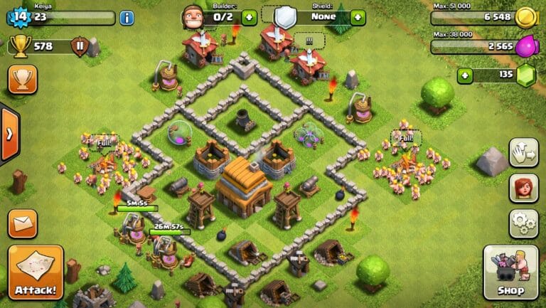 High resolution product overview of What The Clash iOS