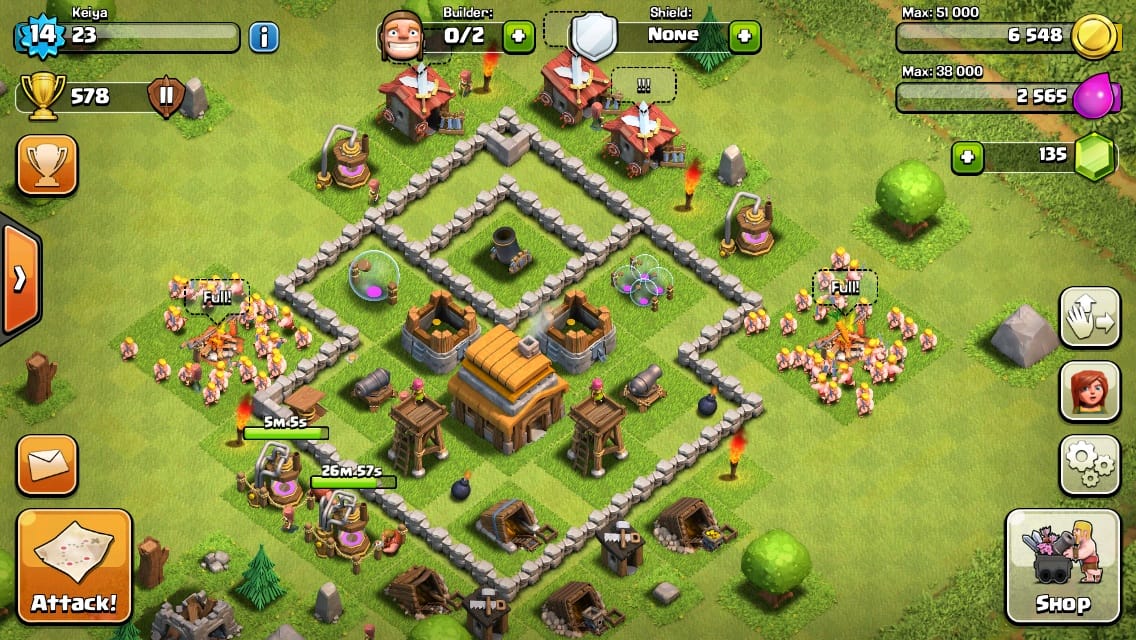 High resolution product overview of What The Clash iOS