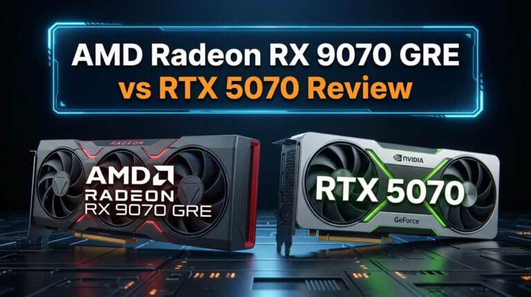 AMD Radeon RX 9070 GRE vs RTX 5070 Review