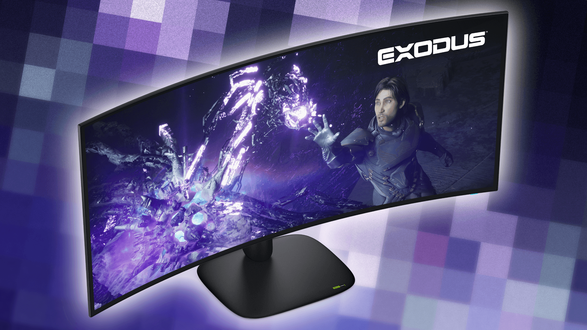 High resolution product overview of Alienware 5K2K OLED gaming