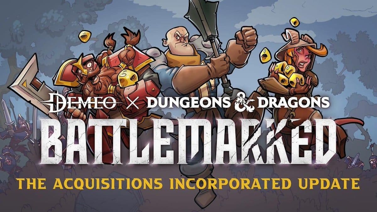 Hands-on close-up showing features of Demeo Battlemarked VR Quest