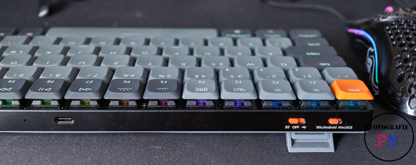 Keychron K3 HE Keyboard Review: Low Profile, High Performance Hands-on close-up showing features of Keychron K3 HE keyboard