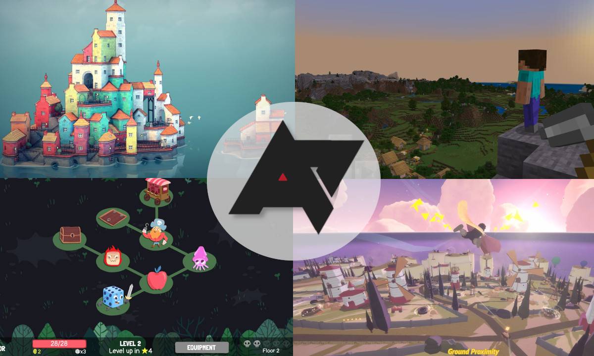 High resolution product overview of new Android games roundup