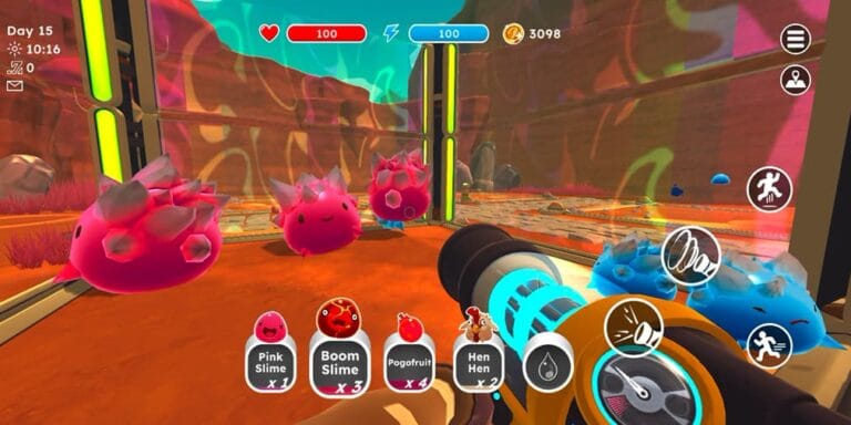 High resolution product overview of Slime Rancher Android new