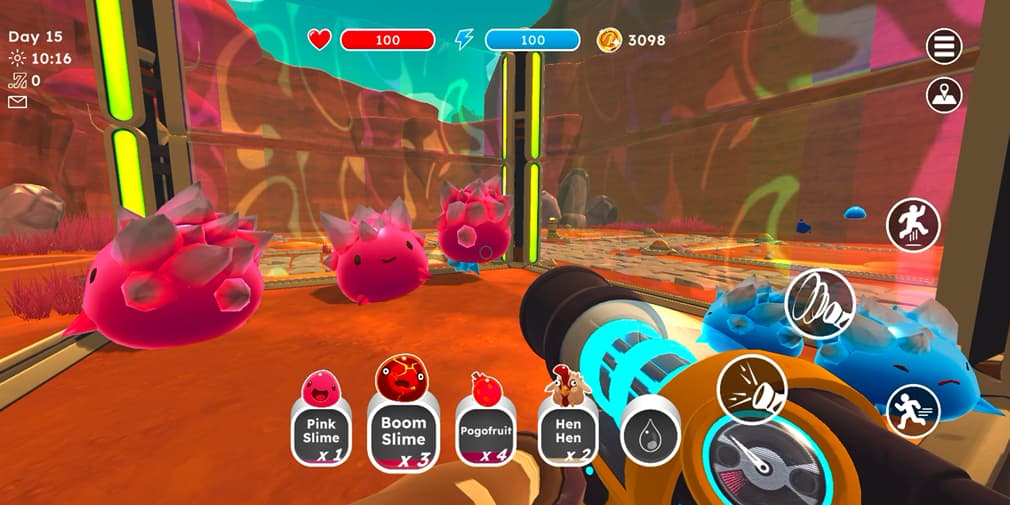High resolution product overview of Slime Rancher Android new