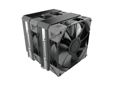 High resolution product overview of Montech NX600 CPU cooler
