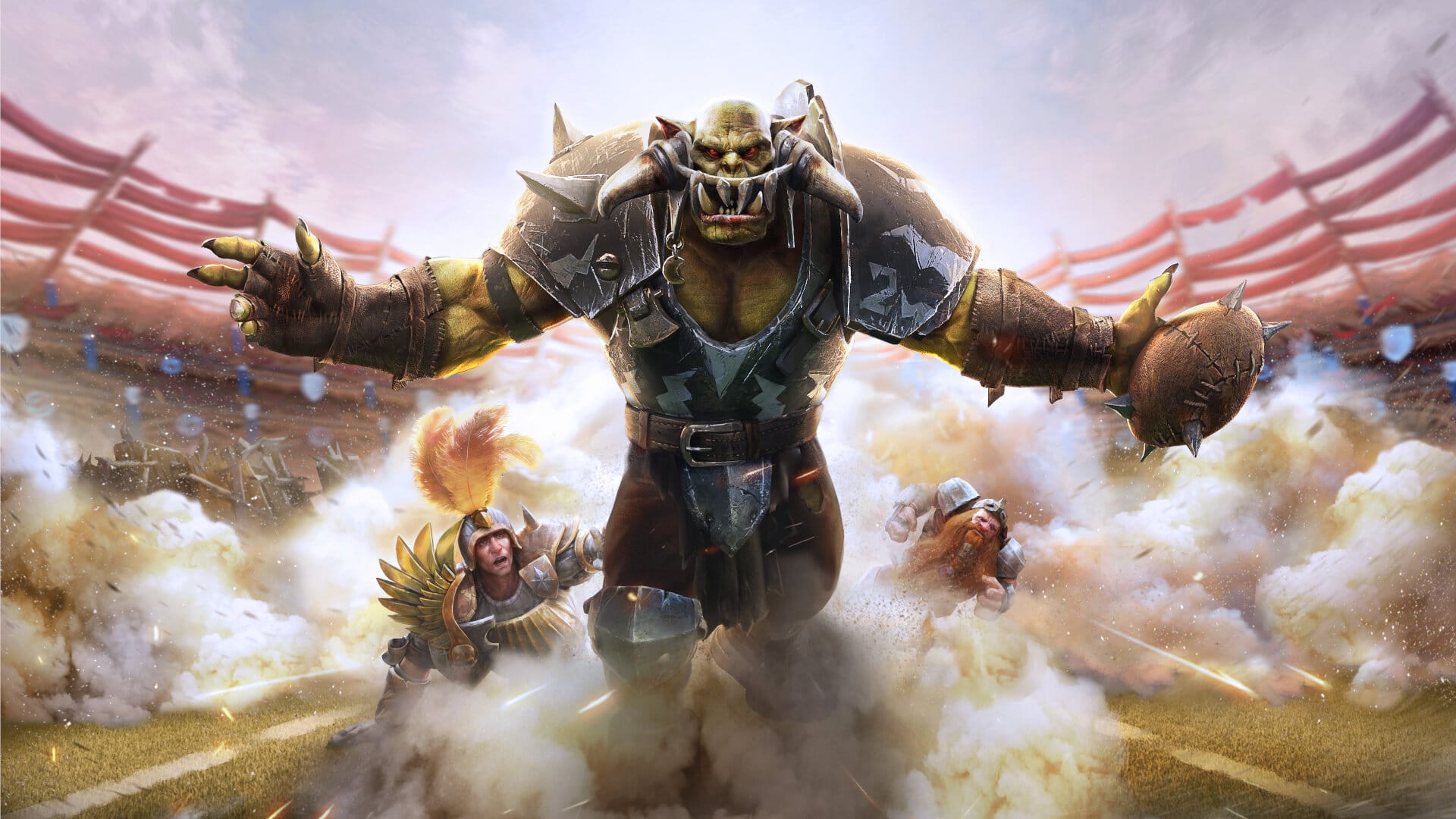 Hands-on close-up showing features of Slitherine Nacon Warhammer Blood