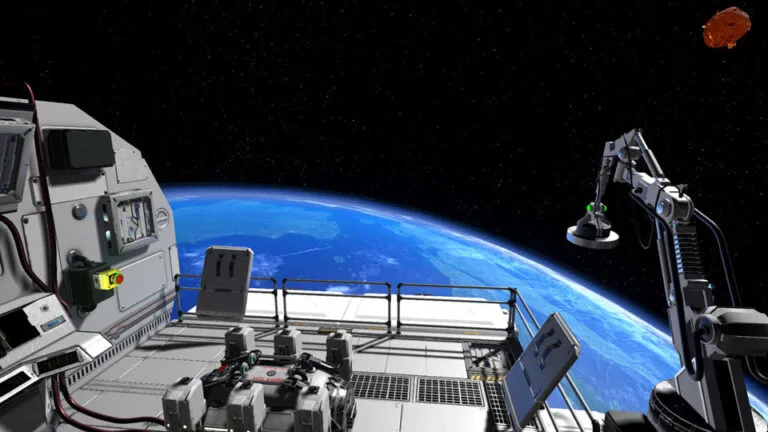 High resolution product overview of Space Control VR review