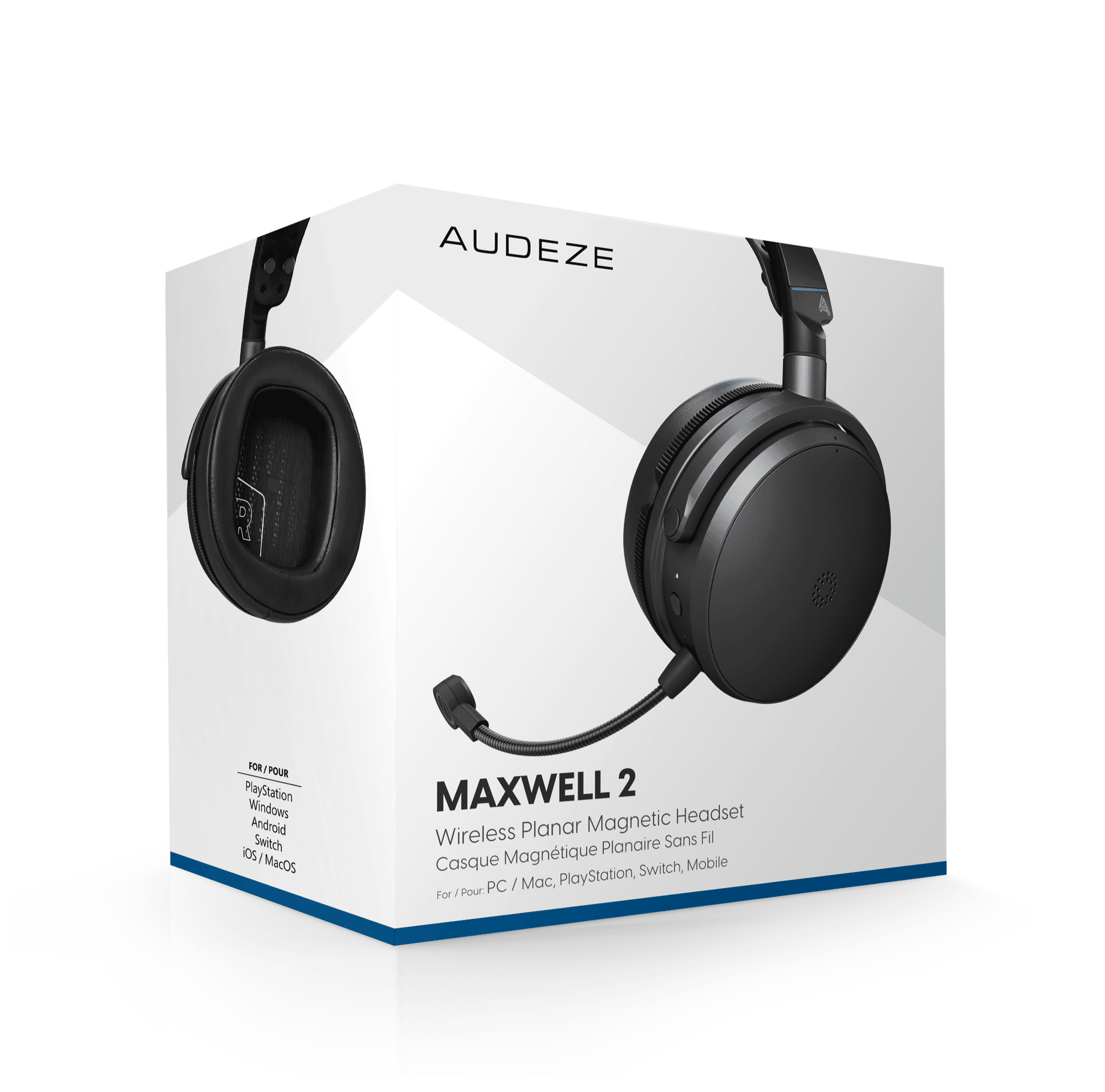 Audeze Maxwell 2 Headset Review: ANC Audiophile King Tested High resolution product overview of Audeze Maxwell 2 headset