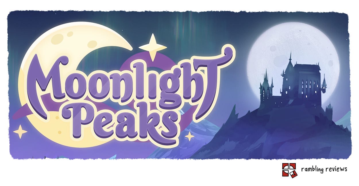 Hands-on close-up showing features of Moonlight Peaks review