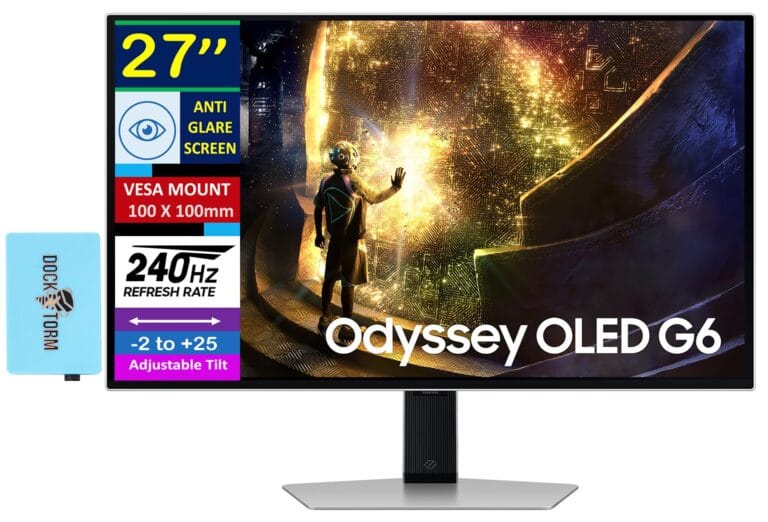 High resolution product overview of Samsung Odyssey G6 gaming