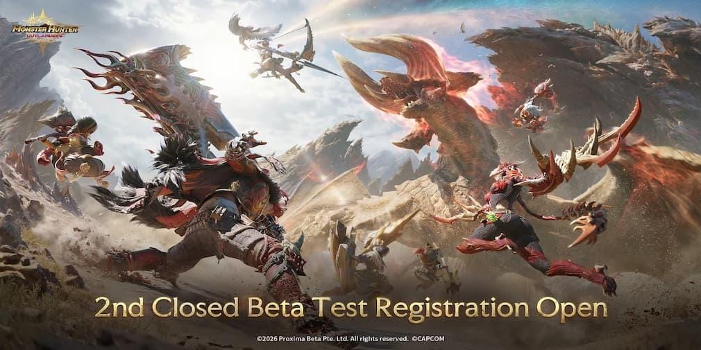 Hands-on close-up showing features of Monster Hunter Outlanders Android