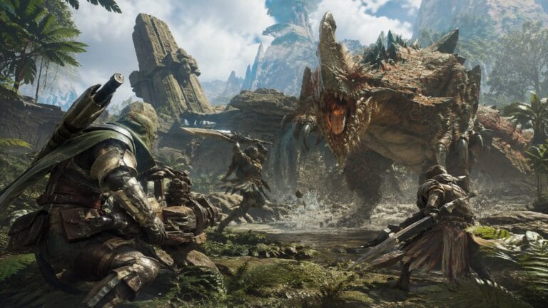 High resolution product overview of Monster Hunter Outlanders Android